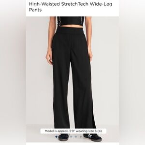 High waisted, wide Leg pants